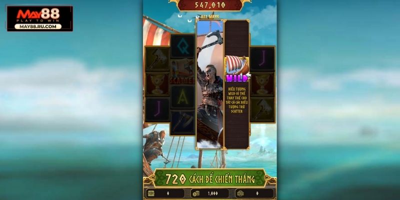 Kinh nghiệm quay hũ Kho Báu Viking May88 trúng Jackpot